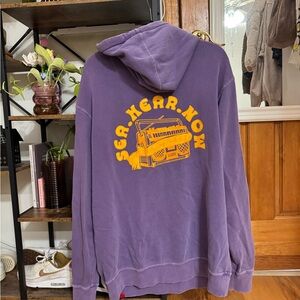 Sea Hear Now 2023 Purple Boombox Hoodie